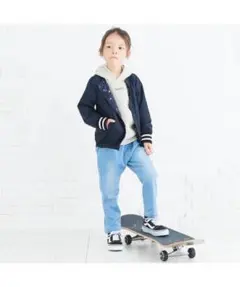 BREEZEノーカラーブルゾン