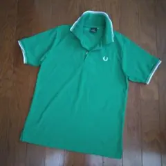 FRED PERRY フレッドペリー 半袖ポロシャツ グリーン Sのサムネイル