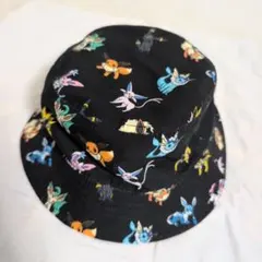 ニューエラ ポケモン バケットハット イーブイ ピカチュウ