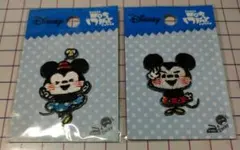 ディズニー ミッキーマウス ワッペン 　セット