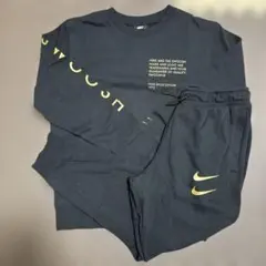 NIKE スウェット ジョガーパンツ ブラック ゴールド トレーナー 上下のサムネイル