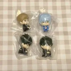 銀魂　銀八先生　まちぼうけ　坂田銀八　土方十四郎　沖田総悟　4個セット　ガチャ