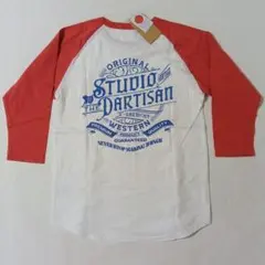 新品タグ付 ステュディオダルチザン 七分袖Tシャツ M 8162B