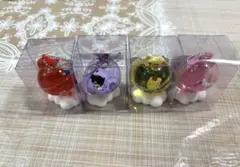 サンリオ　地球儀オイルマスコットBC　4点セット