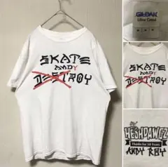 ANDY ROY × HESHDAWGZ 10周年記念 Tシャツ 白Mのサムネイル