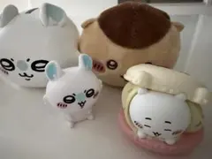ちいかわ マスコット フィギュア 貯金箱　4点セット