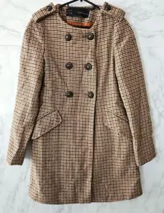【美品】ZARA BASIC　ザラ　チェスターコート　サイズS