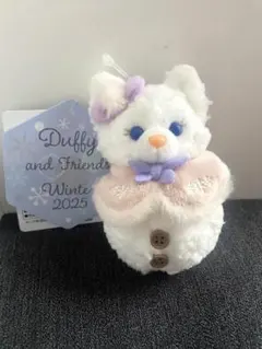 リーナベル ぬいぐるみチャーム　シークレットオブスノーウィーデイ 雪だるま