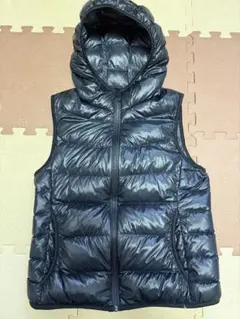 OLD UNIQLO ユニクロ　フード付きダウンベスト M