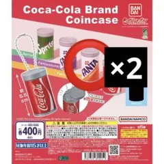 【新品】コカ・コーラブランド コインケース ファンタオレンジ 2個セット