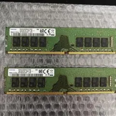 Samsung DDR4 3200 16GB×2枚 デュアルランク 動作確認済み - メルカリ