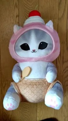 mofusand モフサンド　アイスにゃん　BIGぬいぐるみ