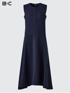 宙の太陽様用 新品未使用 タグ付き ユニクロ c ハーフジップワンピース L