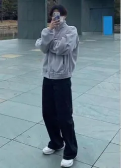 Raucohouse Snowing high neckzip-upjersey