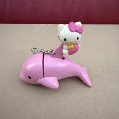 希少⭐︎ハローキティ&ドルフィンライトキーホルダー - メルカリ