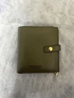 BOTTEGA VENETA ボッテガヴェネタ 二つ折り財布 ダークグリーン
