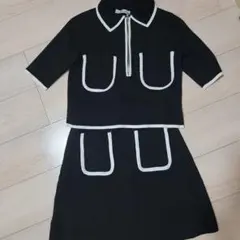 美品 ZARA ニット セットアップ