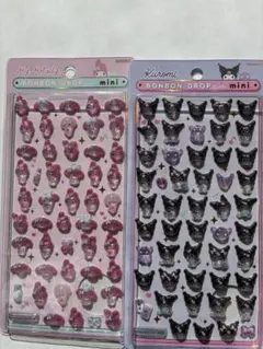 新品未開封】正規品 ボンボンドロップシールミニ マイメロ　クロミ