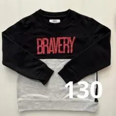 ikka BRAVERY プリント トレーナー
