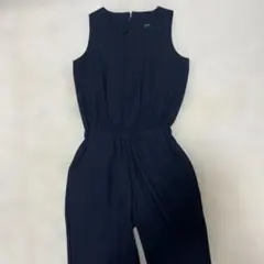 ネイビー サロペット ノースリーブ