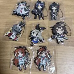 艦これ ラバーストラップ 8個セット まとめ売り