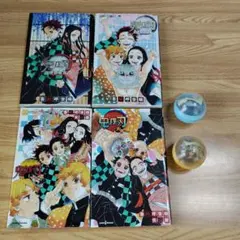 鬼滅の刃 公式ファンブック2冊＋小説2冊　おまけ付き