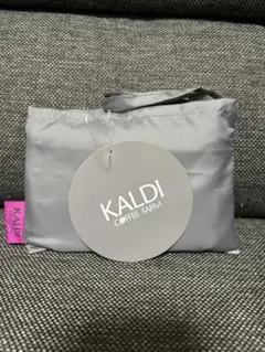 新品 カルディKALDI オリジナルエコバッグ 新色 アッシュグレー