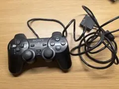 SONY PS2 コントローラー 有線 黒