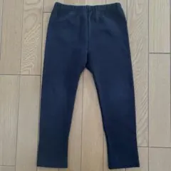 ユニクロ 裏フリース 裏起毛 パンツ 100 使用回数少なめ