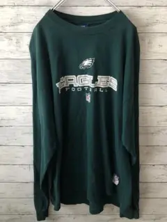 【ヴィンテージ】Reebok リーボック　NFL EAGLES ロンT