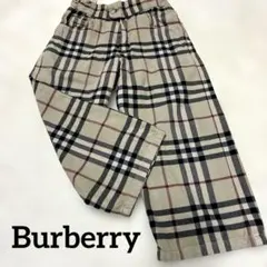 美品✨ バーバリーズ キュロット パンツ ノバチェック Mサイズ相当