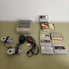 スーパーファミコン 本体 ソフト8本 セット マリオカート スト2 起動確認済