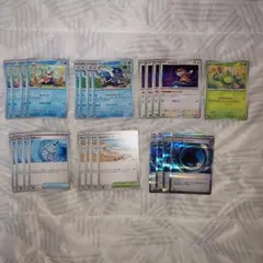 ニンジャスピナー　メガゲッコウガex　デッキパーツ　ポケモンカードセット　25枚