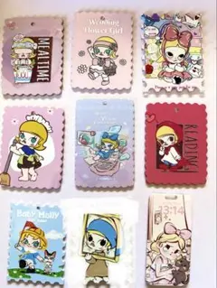 1-6 ストラップ キーホルダー プレート アクリルパーツ デコパ ビーズ
