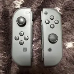 Nintendo Switch Joy-Con グレー 左右セットジャンク