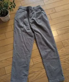 うつくシルエット　 コーデュロイ パンツ GLOBALWORK　グレー