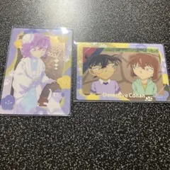 名探偵コナンオーロラカードコレクション灰原哀　江戸川コナン