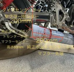 大和ステンレス W650 / W800用 キャブトンマフラーフルエキ大音タイプ