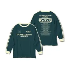 COUNTDOWNJAPAN 2526 CDJラインロンT ブルーグリーン XL