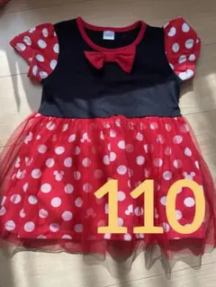 Disney ミニーマウス風 Tシャツ 110