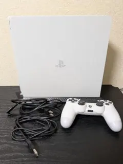 PS4 Slim ホワイト 本体 コントローラー付き（CUH－2100a）