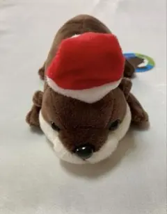 カワウソ ぬいぐるみ クリスマス
