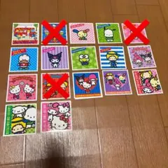 サンリオキャラクターズ シールコレクション 6枚