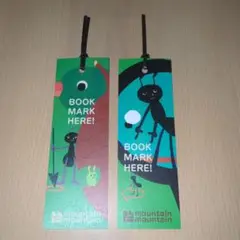 未使用品　mountain mountain 山下浩平しおり 2枚セット