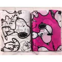 SNOOPY スヌーピー エコバッグ ２種セット お洒落なデザイン ☆★