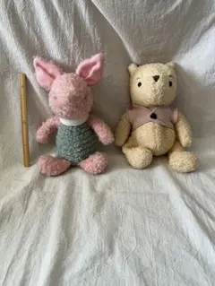クラッシックプーピグレットのぬいぐるみ