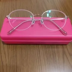 Zoff　ピンク ラウンドフレーム メガネZN252002-20E1