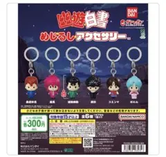 幽遊白書　めじるしアクセサリー　フルコンプ