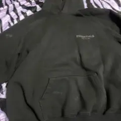 ESSENTIALS FEAR OF GOD ブラックパーカー