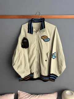 ずとまよ テクノプア バーシティジャケット Light Gray XLサイズ